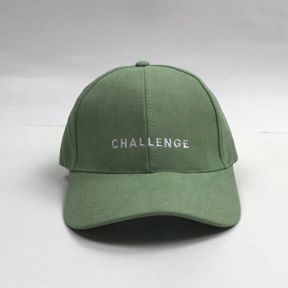 Mũ lưỡi trai thêu hình chữ Challenge  Nón kết chất nỉ cao cấp thời trang form unisex nam nữ K36 MN