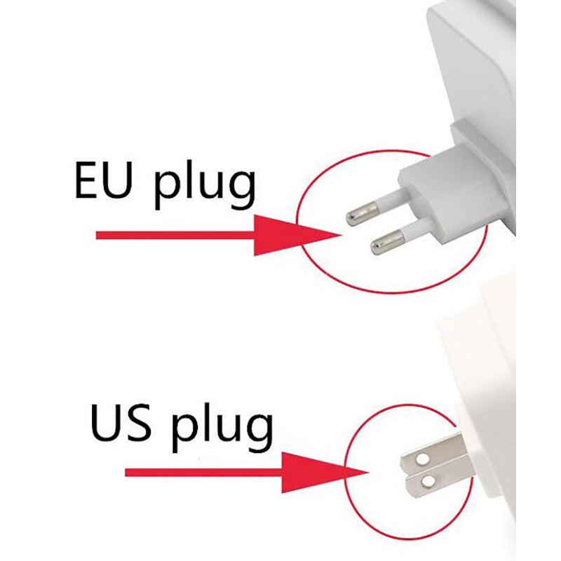 [Mới] Đèn Ngủ LED Không Dây Cảm Biến Thông Minh Tự Động Bật / Tắt EU / US Dusk-to-Dawn Cho Phòng Ngủ Trẻ Em Và Người Già Điều Khiển Từ Xa