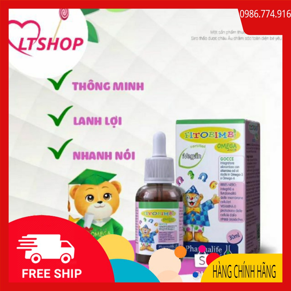 Omega 3 Junior - Hỗ trợ quá trình phát triển não bộ và mắt của trẻ nhỏ