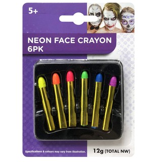 Bút trang điểm màu neon 6 cây halloween ubl uh00734