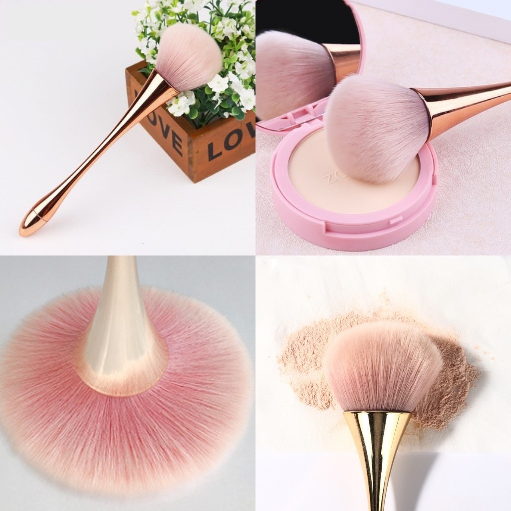 Cọ Má Hồng + Phủ Phấn Rose Gold Chính Hãng Nội Địa Trung