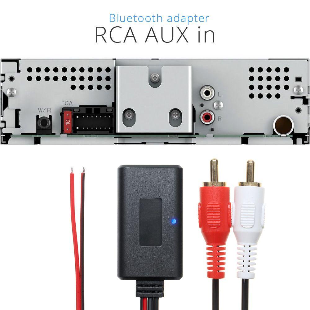 Mô Đun Nhận Tín Hiệu Âm Thanh Bluetooth Không Dây TAYLOR1 2 RCA Cho Xe Hơi