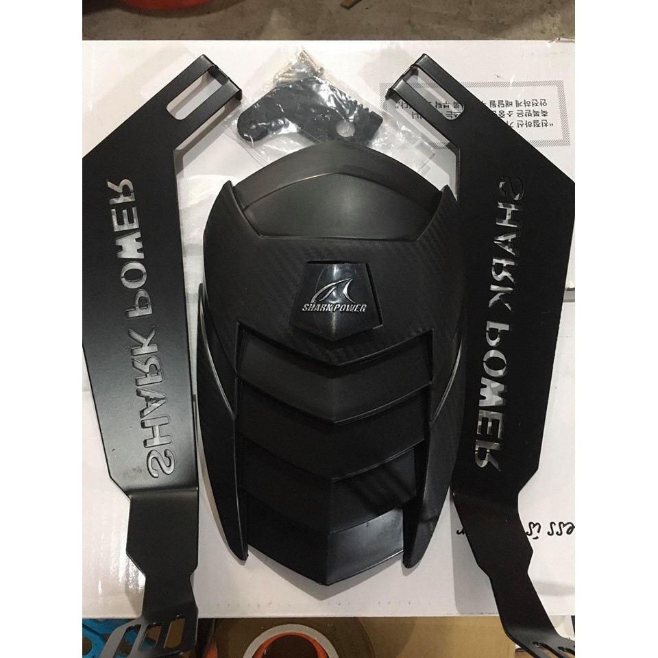 Chắn Bùn Độ Cho Xe Exciter150_Chắn Bùn Độ 2 Chân Shark Power