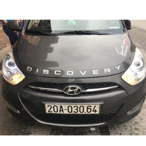 Tem DISCOVERY chữ nổi trang trí xe hơi ô tô