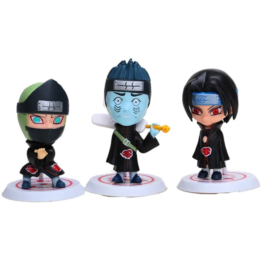 TOBI Set 11 Mô Hình Nhân Vật Phim Hoạt Hình Naruto Bằng Pvc