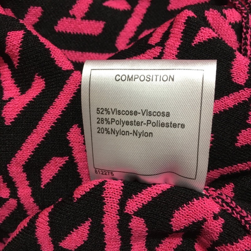 Set trang phục len cho nữ thương hiệu Versace cao cấp gồm áo len croptop và chân váy dài dáng ôm