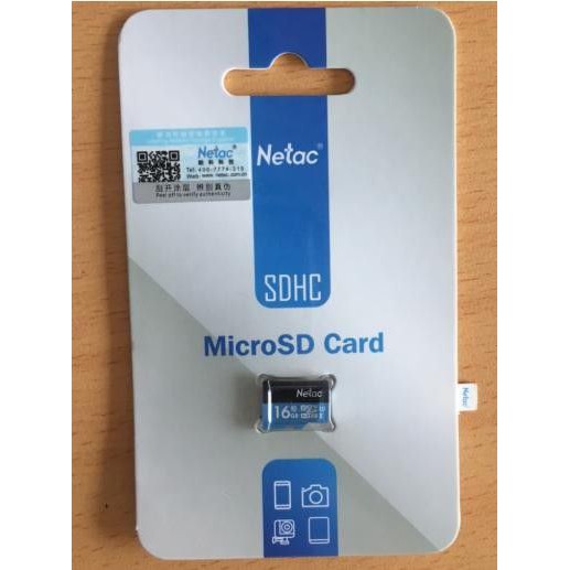 Thẻ nhớ SD micro NETAC 32GB Class 10 - Bảo hành 5 năm