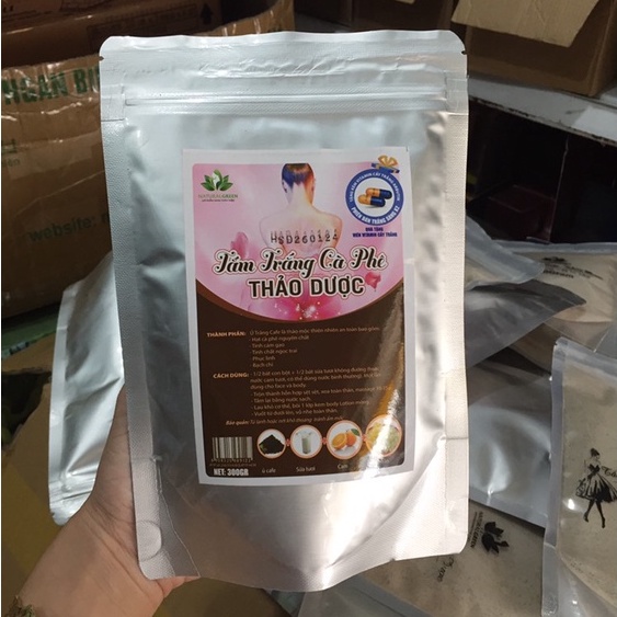 [Ảnh thật] Ủ trắng cafê chính hãng gói 100gr