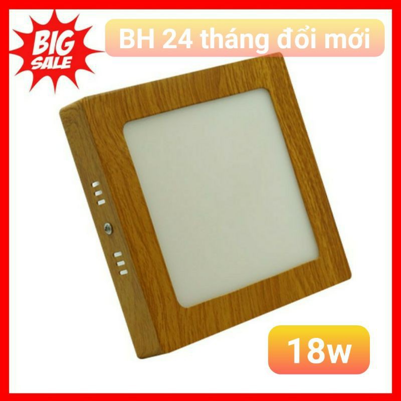ĐÈN ỐP TRẦN VUÔNG VÂN GỖ ASIA CAO CẤP