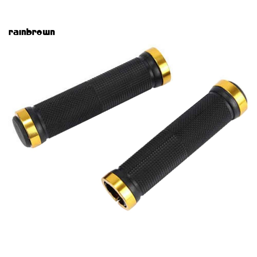 Bộ Đồ Thời Trang Kiểu Dáng Xinh Xắn Cho Bé❅ 1 Cặp Vỏ Bọc Tay Lái Xe Đạp mtb Bằng Cao Su Chống Trượt