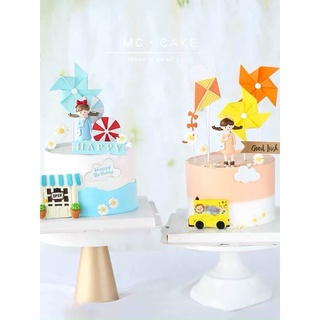 Set 3 mút xốp trang trí bánh