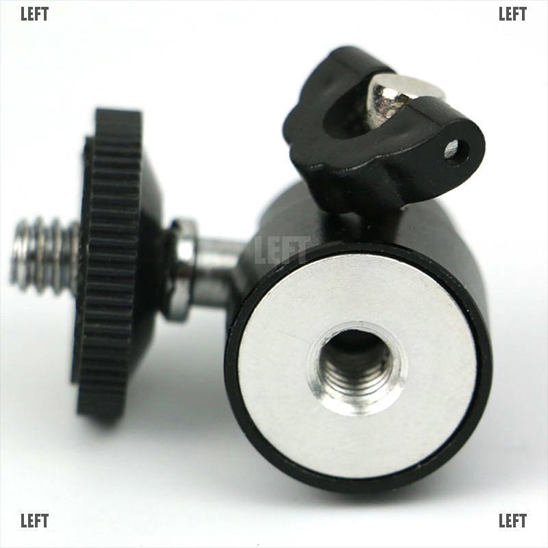 LEFT Mini 1/4" 360 Swivel Ball Head Screw Tripod DSLR Ballhead Stand For Camera