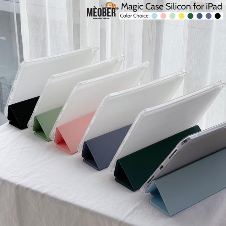 Bao da case iPad màu pastel tối giản, nhám mờ & chống ố. Cover iPad Gen 5 6 7 8, Mini, Air 4 3, Pro 11 12.9