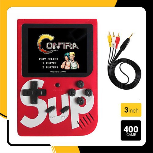 Máy chơi game Sup 4 nút cầm tay 400 Game IN 1