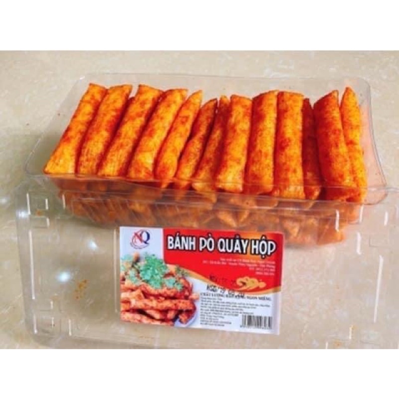 Bánh pò quẩy, hộp  vị cay, mùi vị bò truyền thống - ĐỒ ĂN VẶT - ĐẶC SẢN HẢI PHÒNG