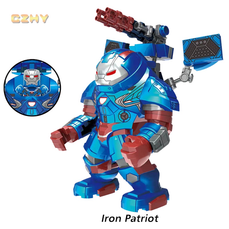 Mô Hình Nhân Vật Hulkbuster Iron Patriot MK37 MK39