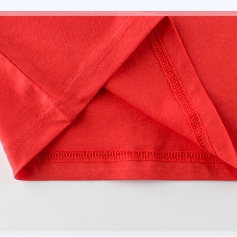 Áo phông cổ tròn chất cotton thoáng mát cho bé trai, bé gái 1-7 tuổi