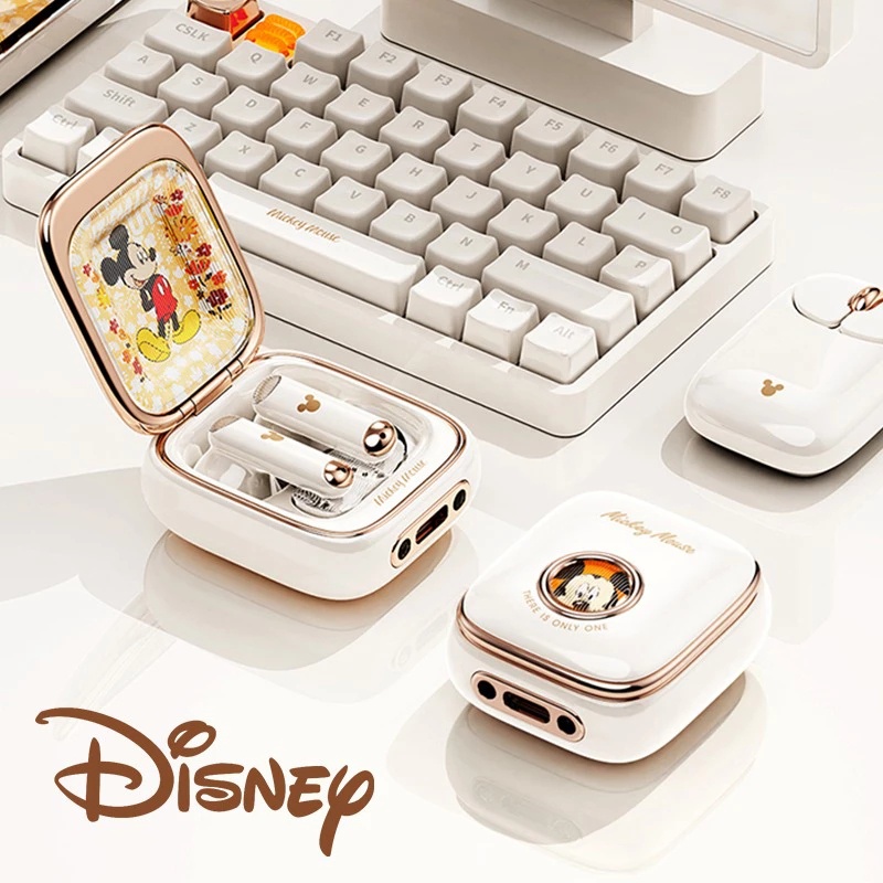 Tai Nghe Nhét Chụp Chup Tai Bluetooth Không Dây Chống ồn Blutooth Chơi Chơi Game Tai Nghe Pro Gameming Gaming Disney Mickey Mouse Gấu Dâu Tây Lotso Mini Android Earbud Earphone TWS Earphones Có Mic
