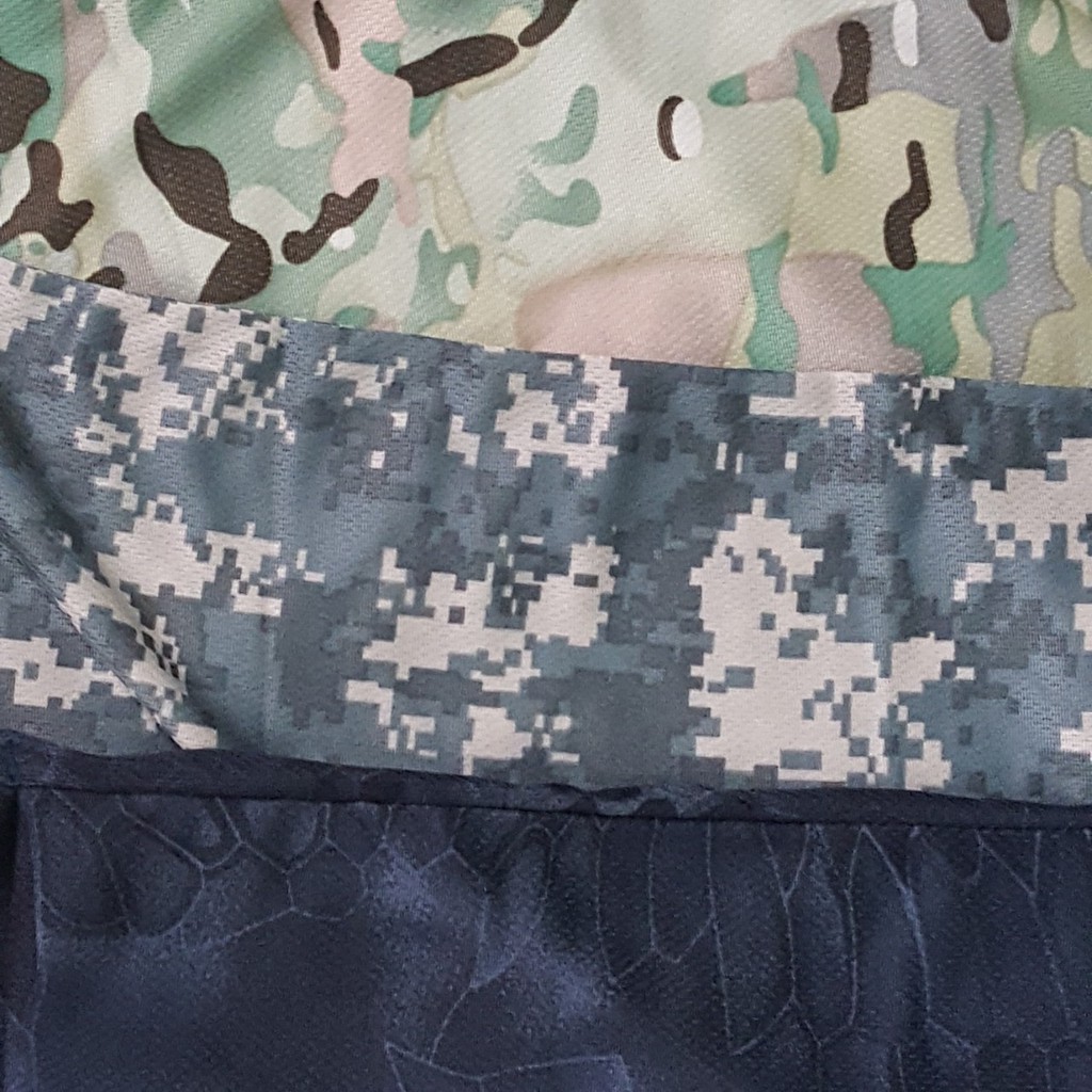 Áo thun họa tiết camouflage, áo thun rằn ri, áo phông nam camo hoạt tiết ngụy trang rừng