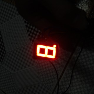 Led báo số xe máy 01234