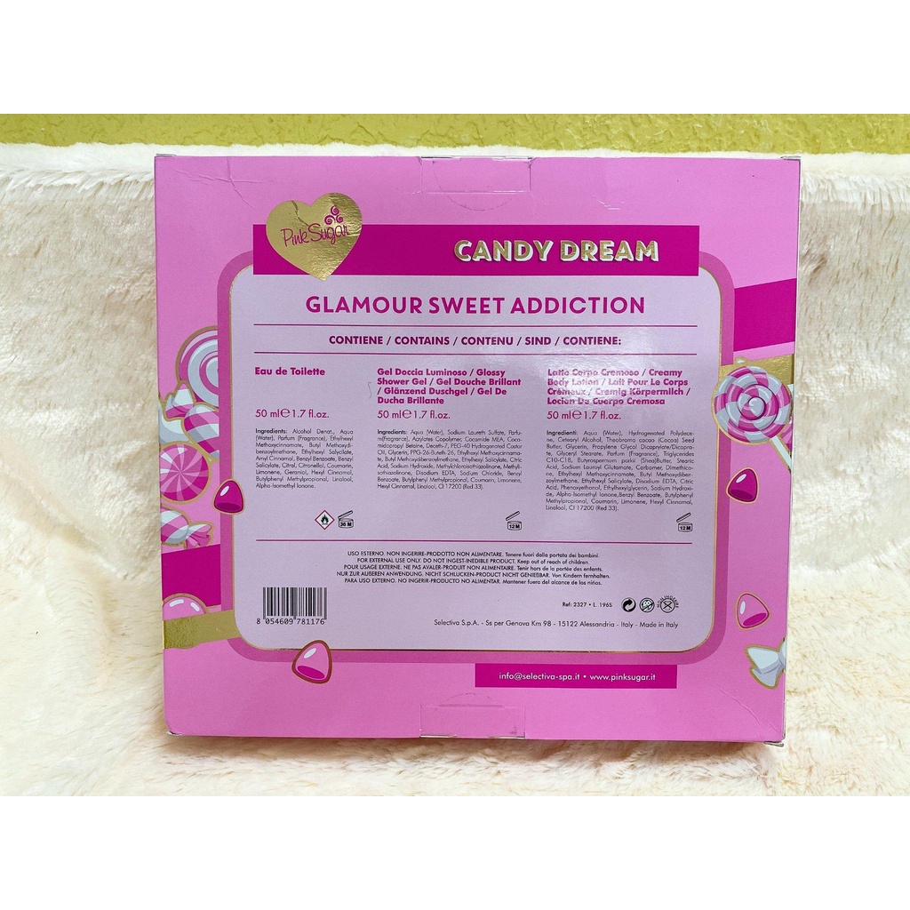 SET NƯỚC HOA PINK SUGAR  XẢ KHO THANH LÝ 220910.22.XH