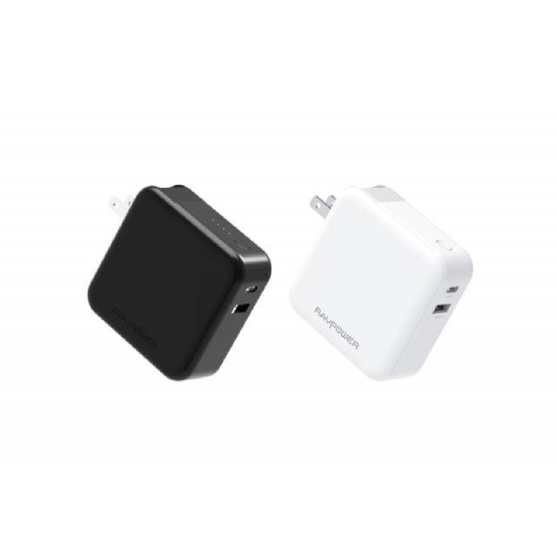 Củ sạc nhanh Ravpower RP-PB101 kiêm pin dự phòng 5000mah 18w có PD/QC3.0 chính hãng