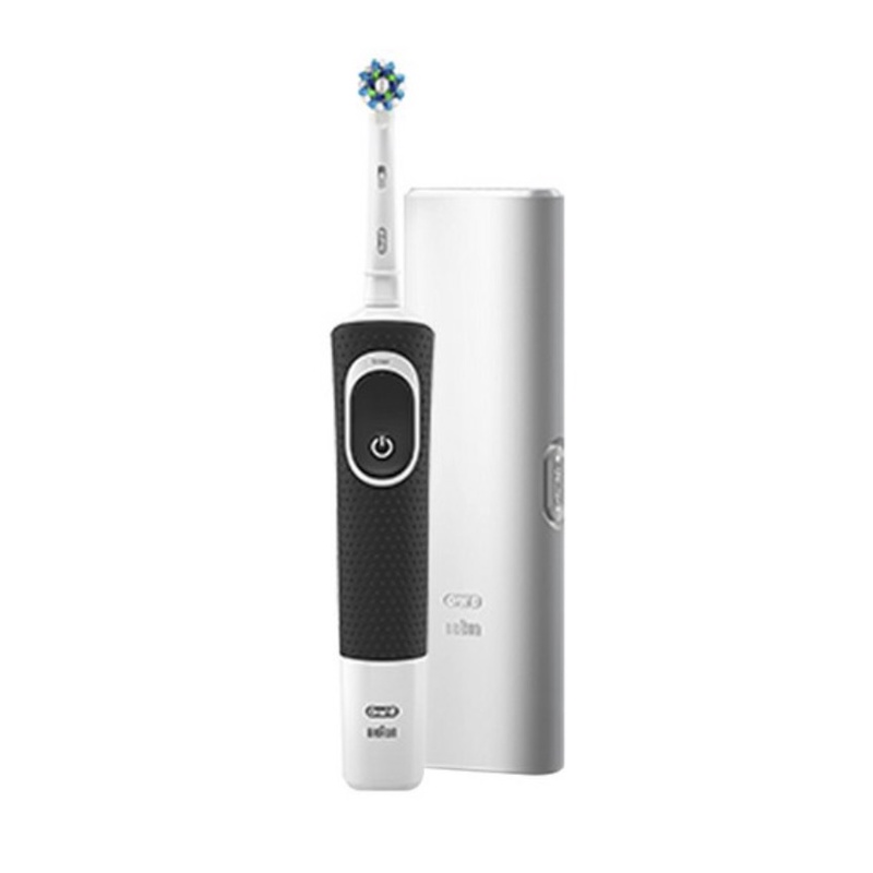 [Hàng chính hãng] Bàn chải đánh răng điện Oral-B PRO 100 + Đầu bàn chải + Vỏ + Bộ sạc [Hàng nội địa Hàn]