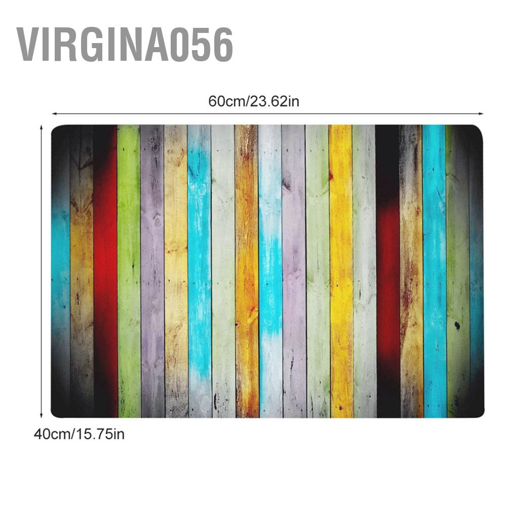 Virgina056 Virgina056 Thấm nước Chống trượt Thảm chùi chân Chào mừng Lối vào ngoài trời trong nhà