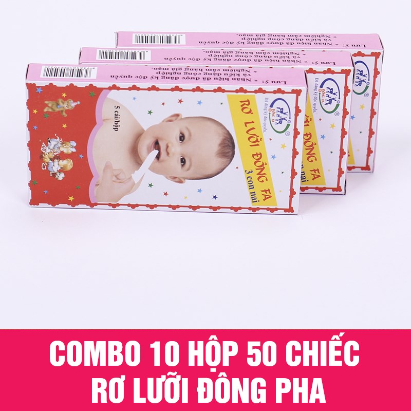 Rơ lưỡi Đông Pha- Combo 10 hộp ( 50 chiếc)