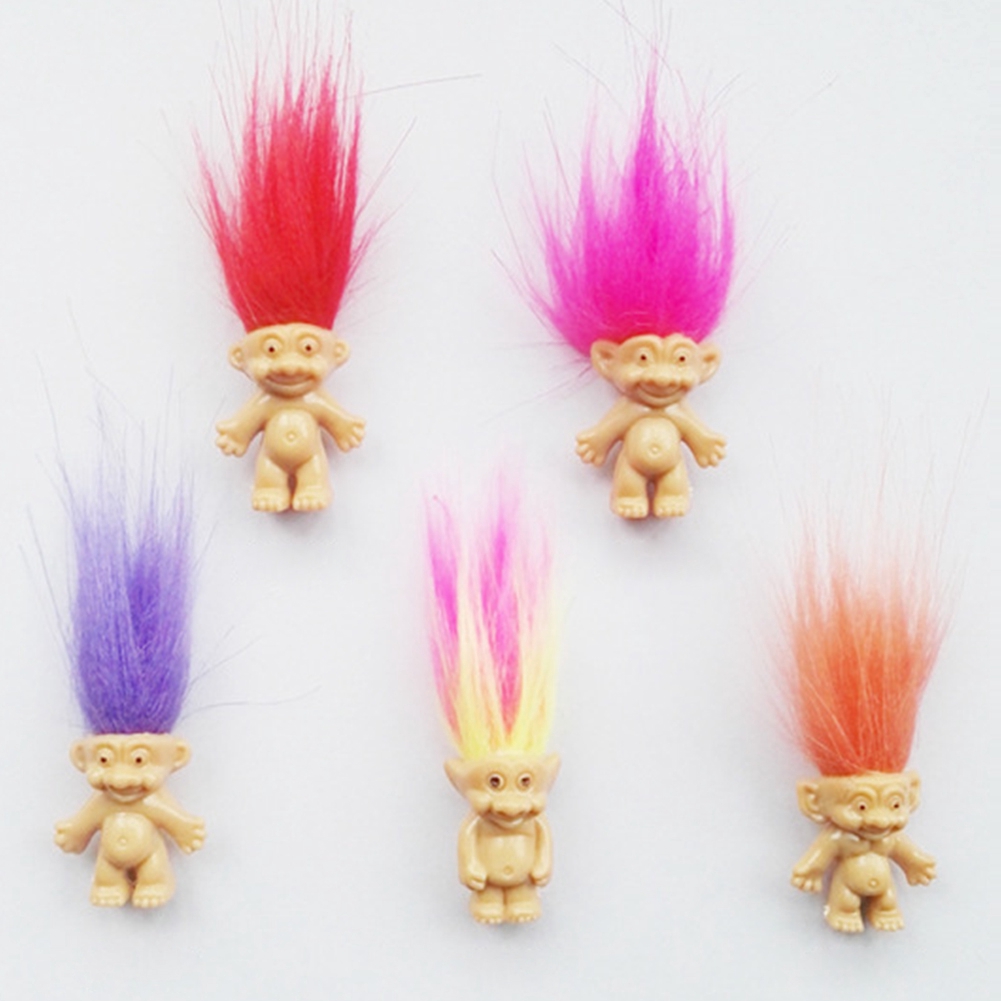 Simulation Vintage Non-toxic Lucky Children Fun Doll Toy Mini Figures 10pcs Cake Toppers