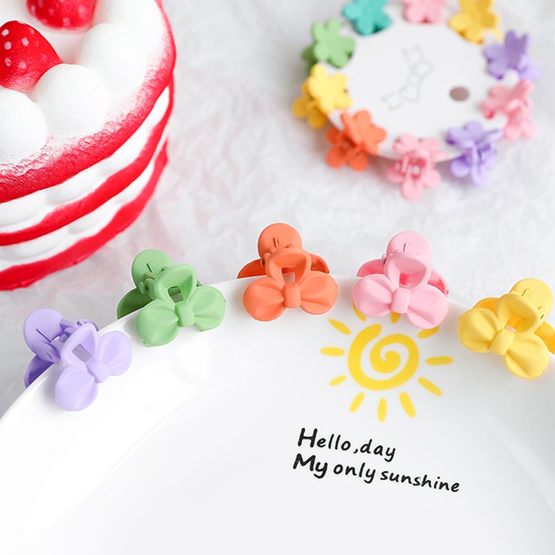 Set 10 kẹp tóc nhỏ hình bông hoa xinh xắn dành cho bé