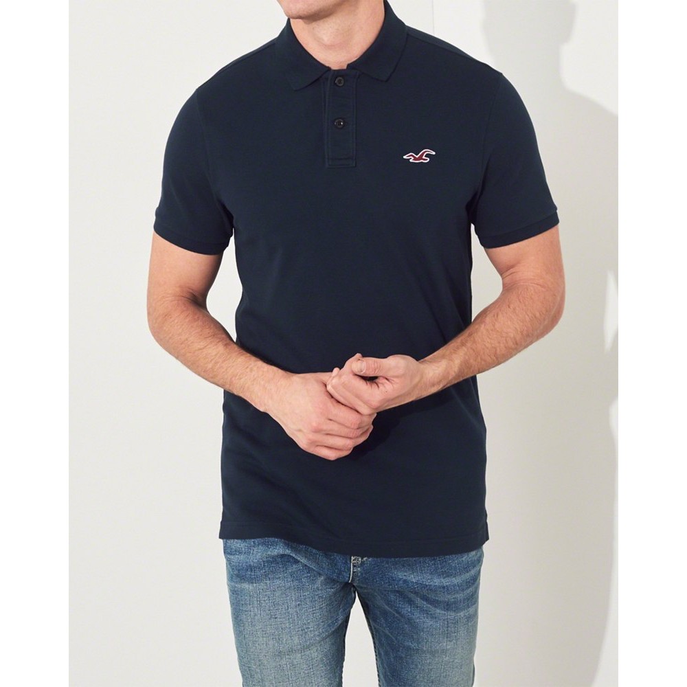 Áo thun nam Hollister HCO-P188 Stretch Slim Fit Polo