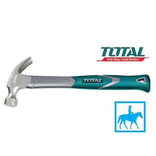 Búa đóng nhổ đinh TOTAL 220g 450g chất liệu thép cr-v siêu cứng, Bh 6 tháng Kouritsu Official Store