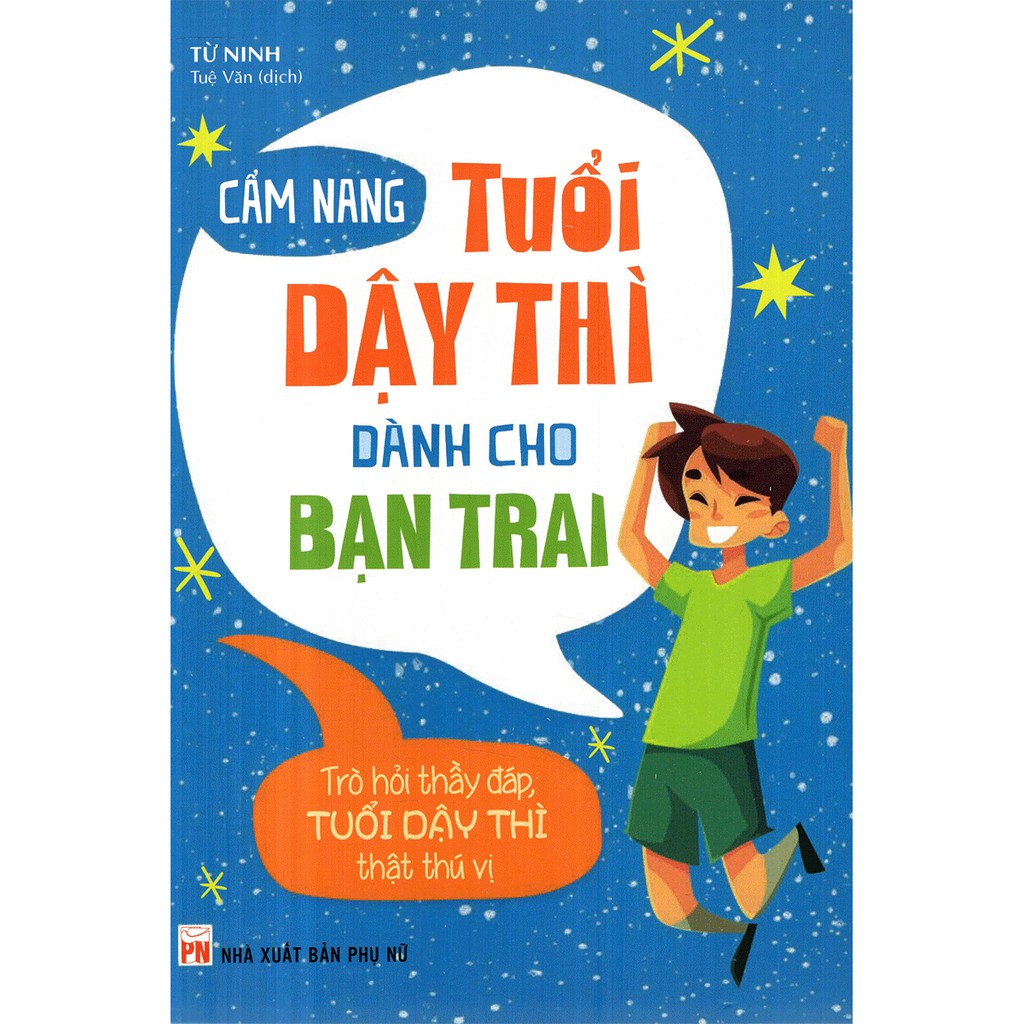 Sách - Cẩm nang tuổi dậy thì dành cho bạn trai