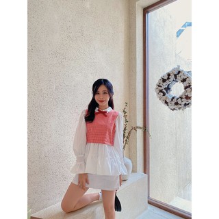 Áo sơ mi nối Nicole SODA POP