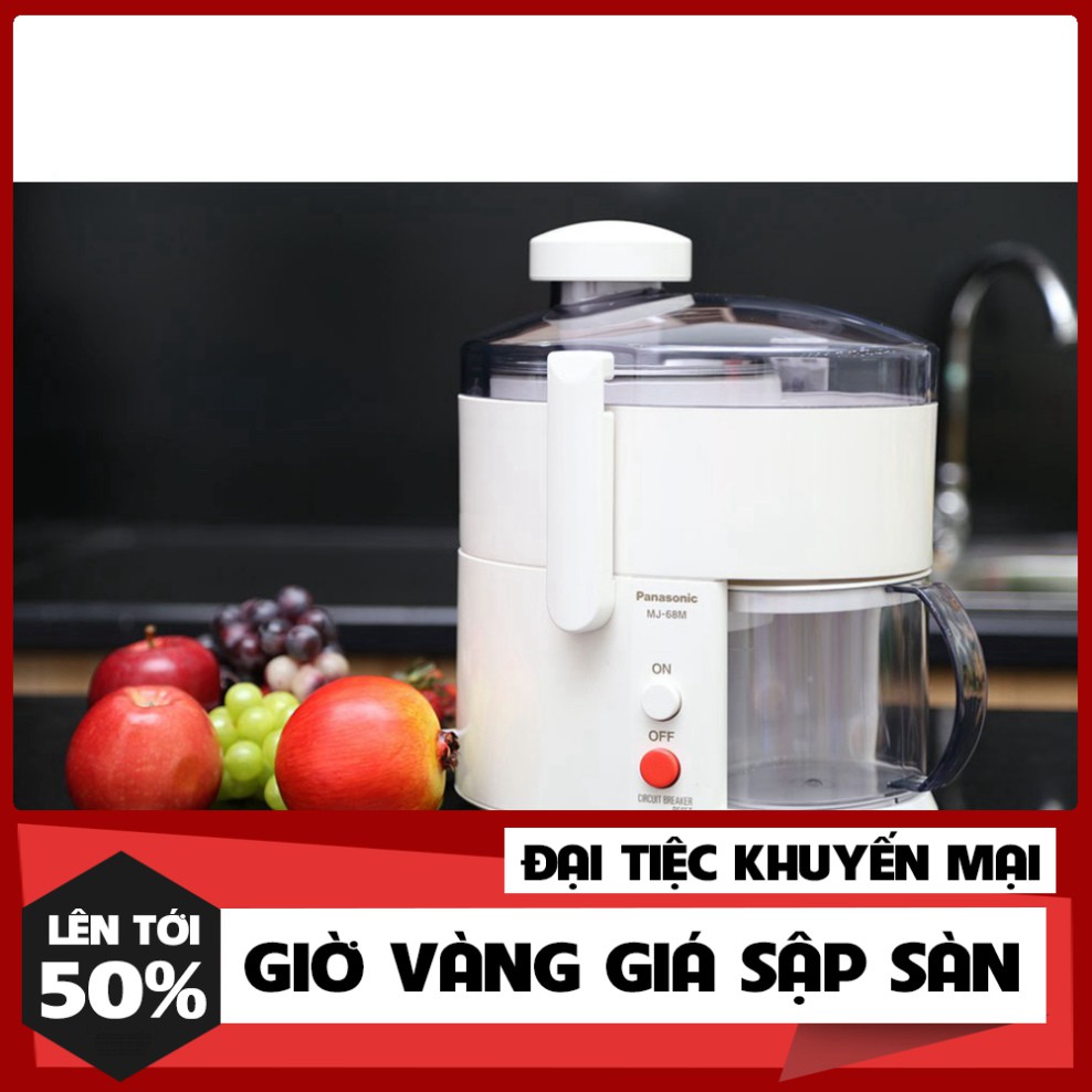 Máy ép hoa quả Panasonic MJ-68MWRA[FREESHIP❤️][HÀNG TRƯNG BÀY]