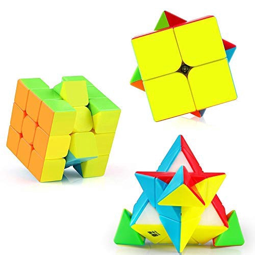 Khối Rubik Kim Tự Tháp 3x3 Qidi S 2x2