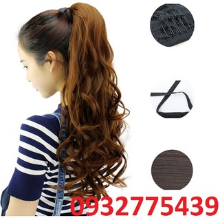 Tóc giả cột xoăn S191