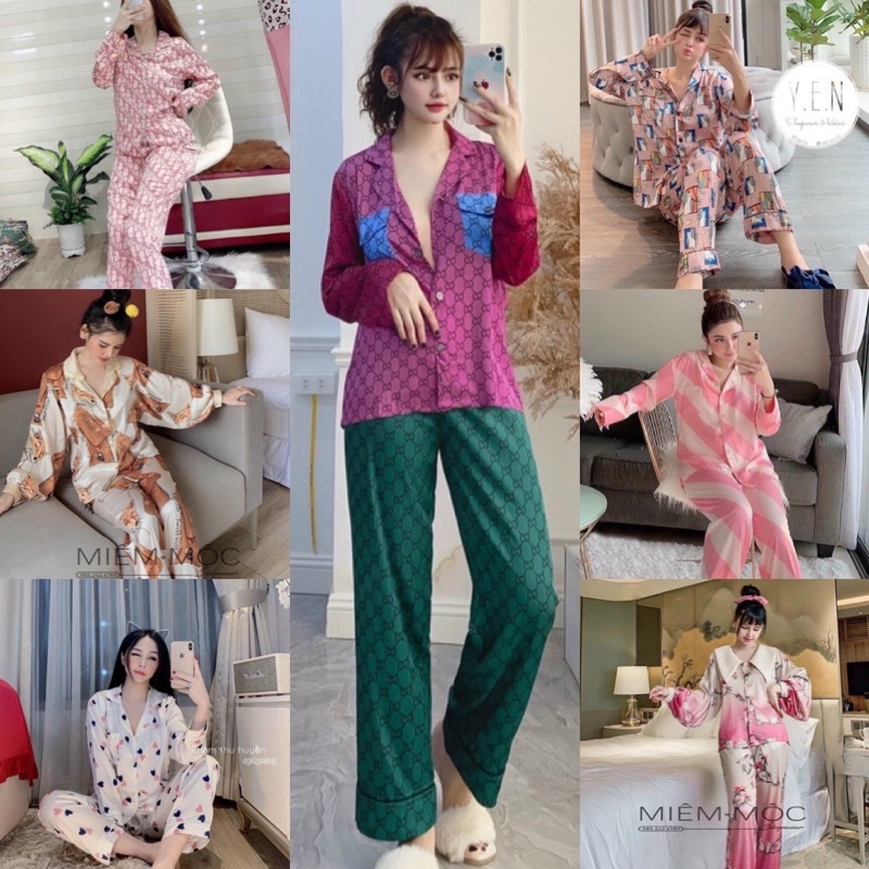 Đồ bộ thiết kế lụa mango, latin QC các kiểu sang chảnh