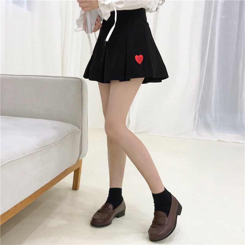 [ SALE ] Chân váy thêu tim ulzzang | BigBuy360 - bigbuy360.vn