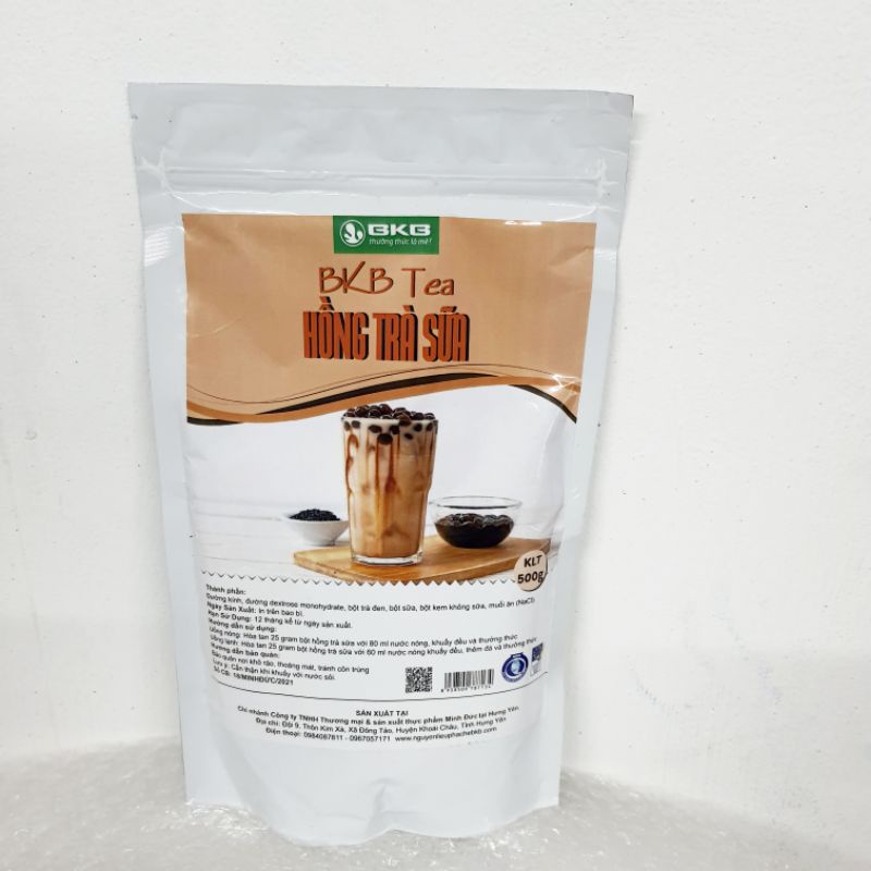 Bột trà sữa pha sẵn BKB các vị gói 500g
