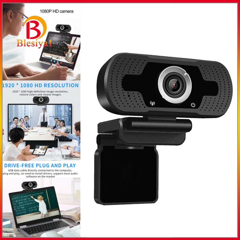 Camera Máy Tính Để Bàn Đa Năng 1920x1080 Pc 30fps Kèm Phụ Kiện Đứng