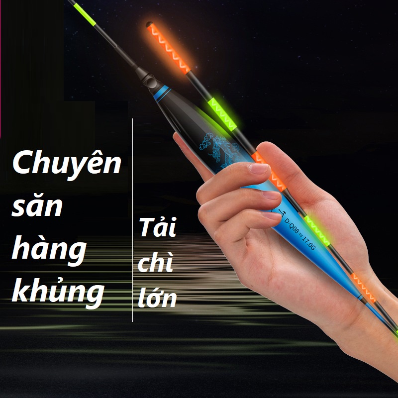 Phao Câu Đài Ngày Đêm Long Dương [TẶNG PIN] Truyền Tín Hiệu Siêu Nhạy SPC-31 -SANAMI FISHING STORE