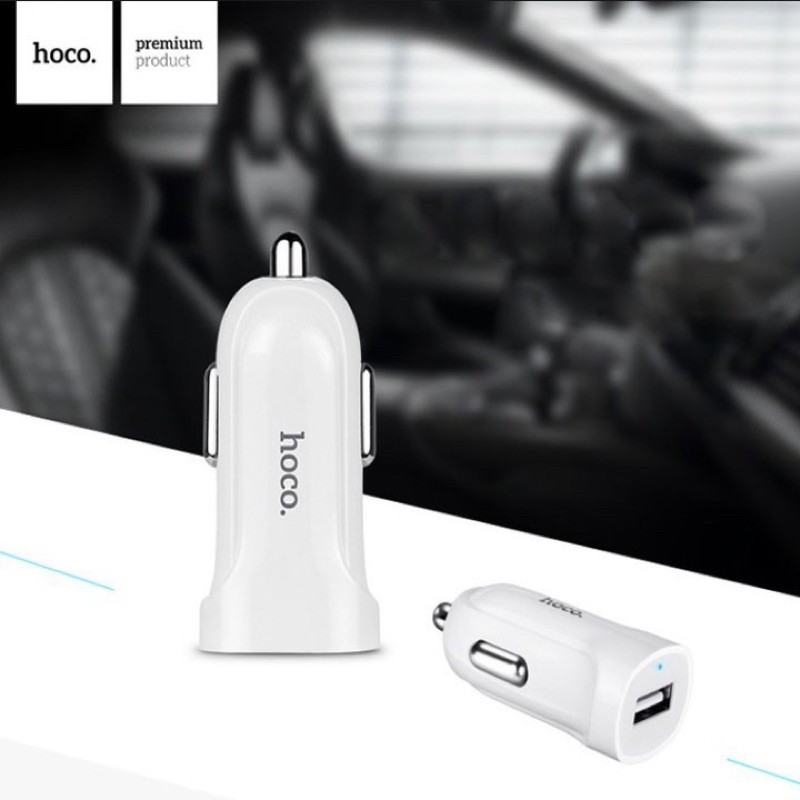 ✔BẢO HÀNH 12 THÁNG-1 đổi mới 1-Tẩu sạc nhanh cho điện thoại trên ô tô HOCO Z2 | 1 cổng USB-hàng chính hãng