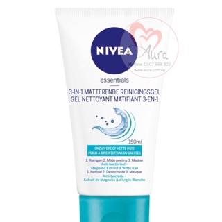 Sữa Rửa Mặt Nivea Chống Mụn Cho Da Nhờn