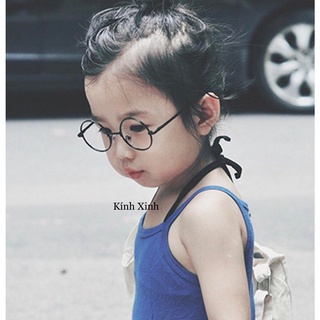 Gọng Kính Giả Cận Mắt Tròn Harry Poter Cute Cho Bé - Có thể thay tròng cận