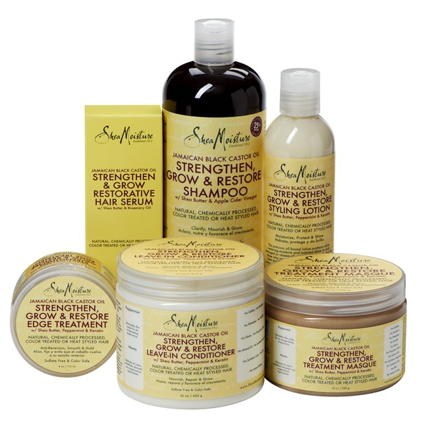 Bill Us- Dưỡng Shea Moisture JAMAICAN BLACK CASTOR OIL STRENGTHEN &amp; RESTORE STYLING LOTION SheaMoisture