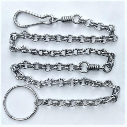 GoVap-  (4 size) Xích chó bằng inox không gỉ có thiết kế chống xoắn thông minh Dùng dắt chó hoặc xích mèo mọi lứa tuổi.