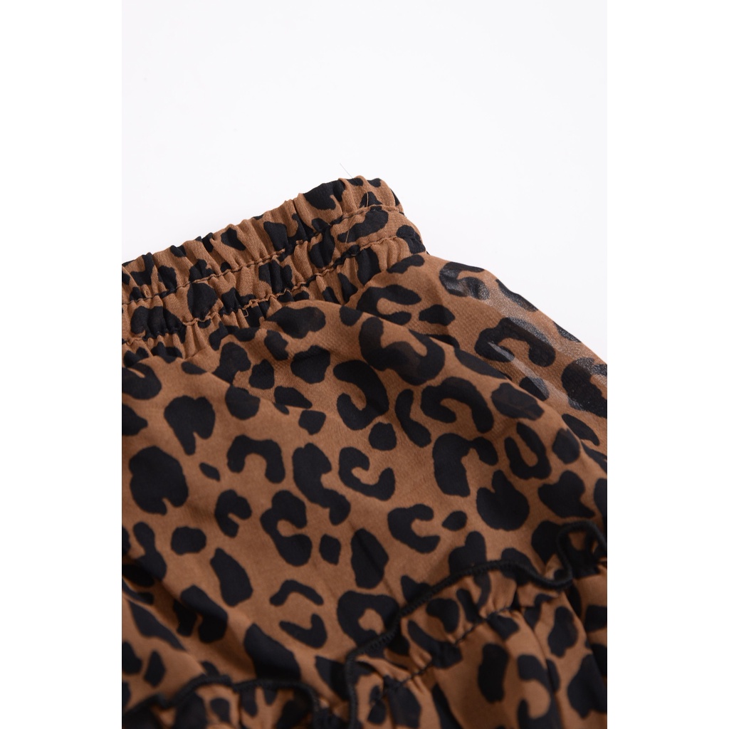 Váy ngắn 2 lớp xèo tầng SIENNA SKY