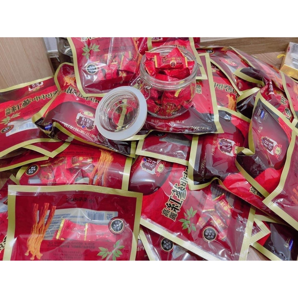 Kẹo Hồng Sâm Vitamin Hàn Quốc 200g
